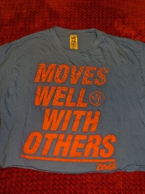 Cropped Zumba Tshirt